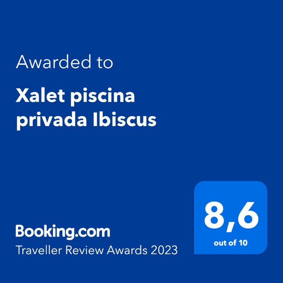 Villa Xalet Piscina Privada Ibiscus L'Ametlla de Mar Exterior foto
